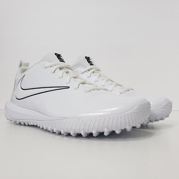 nike vapor varsity low turf white lacrosse cleats